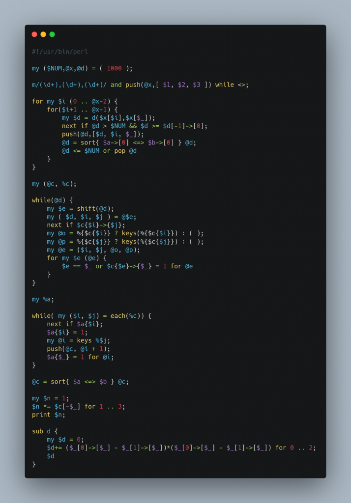 Perl code Link to source (accessible) in caption